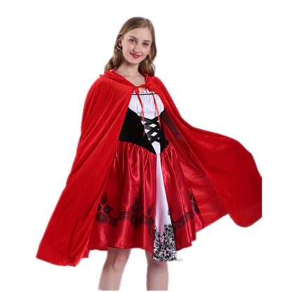 Déguisement Chaperon rouge et reine du château — image 2