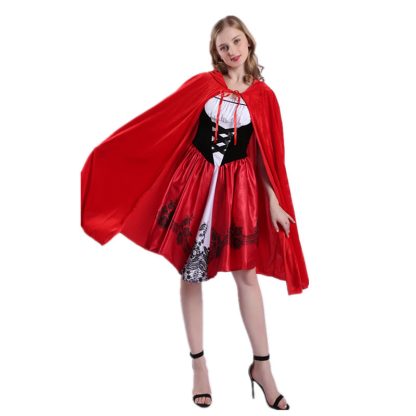 Déguisement Chaperon rouge et reine du château — image 4