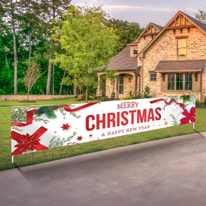 Bannière extérieure de noël, décorations de joyeux noël pour la maison, décor extérieur de noël, bonne année 2025, 2026 — image 44