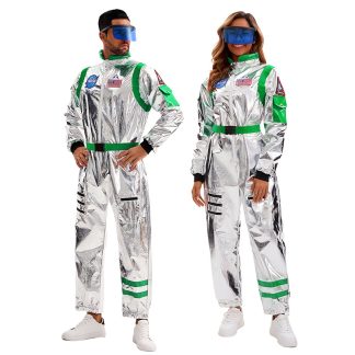 Amazon Cross-Border New Cos Astronaut Costume Halloween Performance Costume for Men and Women Wandering Earth Astronaut Costume