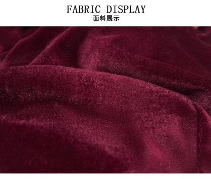 2025 Halloween Family Costume Performance Costume Party Performance Costume Adult European Medieval Burgundy Vampire — image 11