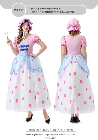 Robe longue de bergère pour femme — image 7