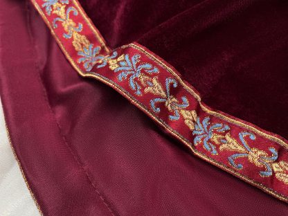 2025 Halloween Family Costume Performance Costume Party Performance Costume Adult European Medieval Burgundy Vampire — image 44