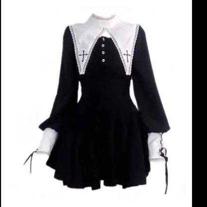 Robe de nonne gothique pour femme — image 5