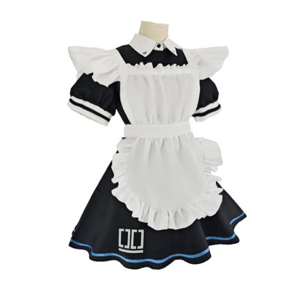 Tenue de soubrette bleue — image 2