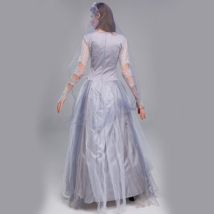 Robe de mariée squelette grise — image 3