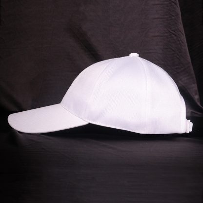 Casquette lumineuse LED à fibre optique, noir et blanc — image 6