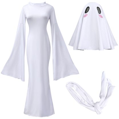 Robe dos nu de fantôme pour femme