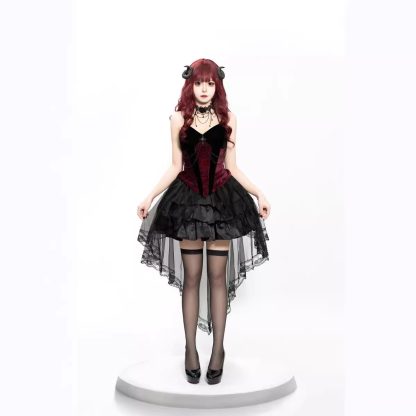 Déguisement de duchesse vampire gothique — image 3