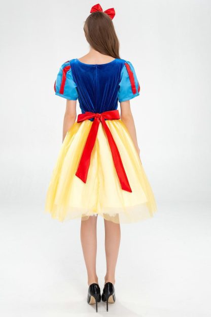 2024 New Halloween Costumes Cosplay Fairy Tale Snow White Short Skirt Children's Day Performance Costumes — image 25
