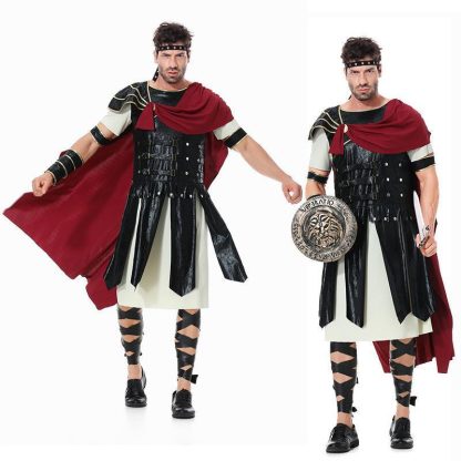 Déguisement de gladiateur romain, parent et enfant — image 5