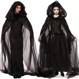 2024 Halloween Costumes Ghost Bride Witch Vampire Cosplay Performance Game Costumes Horror Performance Costumes