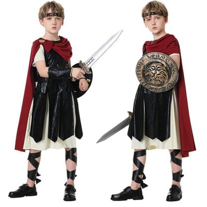 Déguisement de gladiateur romain, parent et enfant — image 2