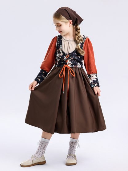 Robe de fermière médiévale pour enfant — image 4