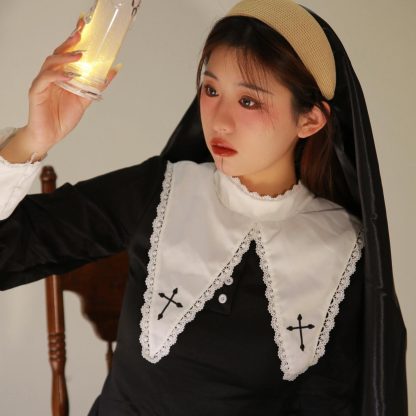 Robe de nonne gothique pour femme — image 2