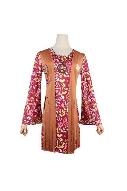 Robe hippie à franges pour femme — image 6