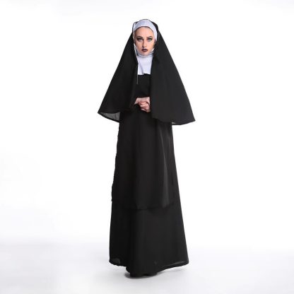 Déguisement de prêtre et de nonne pour couple — image 3