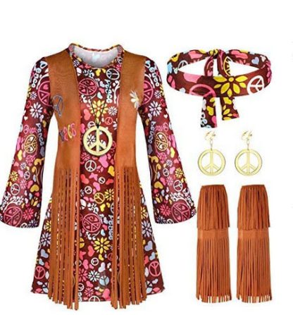 Robe hippie à franges pour femme — image 7