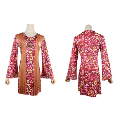 Robe hippie à franges pour femme — image 8