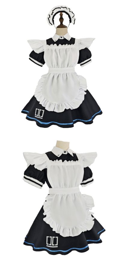 Tenue de soubrette bleue — image 8
