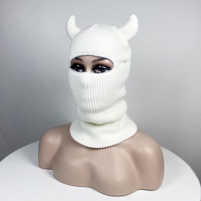 Bonnet tricoté à cornes — image 7