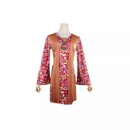 Robe hippie à franges pour femme — image 5