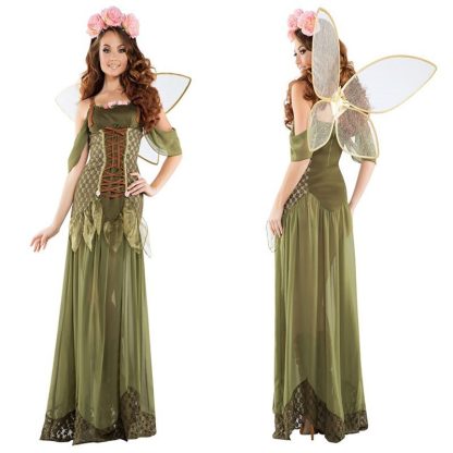 Robe longue de fée des bois — image 5