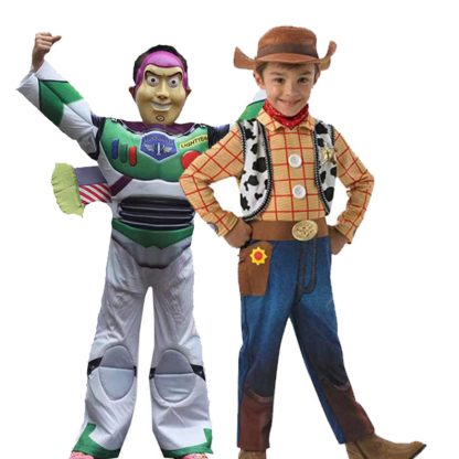 Déguisement astronaute et cow-boy pour enfant