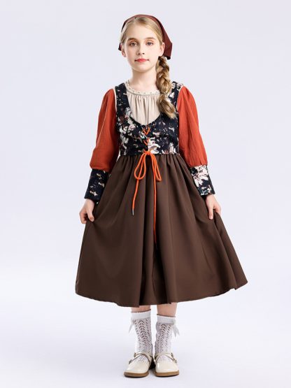 Robe de fermière médiévale pour enfant — image 2