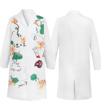 Blouse de savant fou, parent et enfant