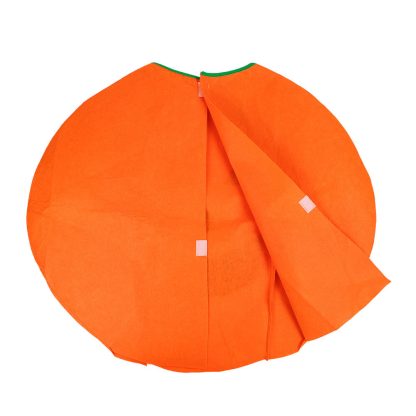 Déguisement citrouille pour enfant, chapeau et sac à bonbons — image 3