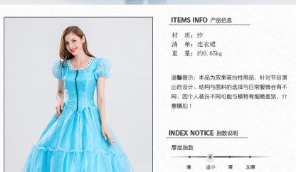 Robe de princesse du pays des merveilles — image 7