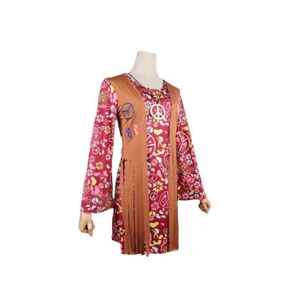 Robe hippie à franges pour femme — image 3