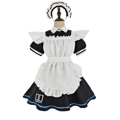 Tenue de soubrette bleue — image 5