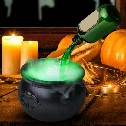 Chaudron noir avec bouteille flottante et diffuseur — image 6