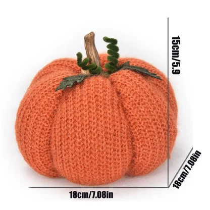 Citrouille tricotée à suspendre — image 6
