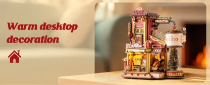 ROKR – Boîte à musique « Dream Gift Factory », puzzle 3D en bois — image 12