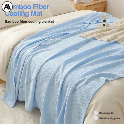 Couverture d'été légère en fibre de bambou — image 2