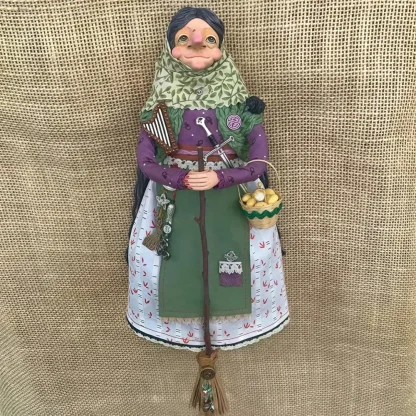 Poupée sorcière porte-bonheur de cuisine — image 8