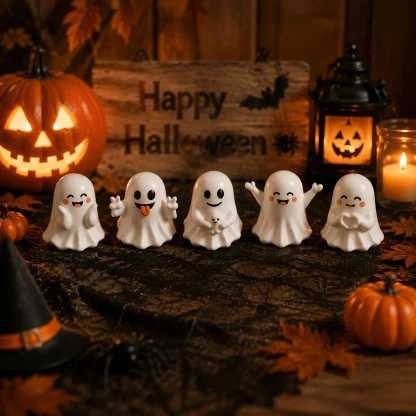 Ensemble de figurines miniatures d'Halloween — image 4