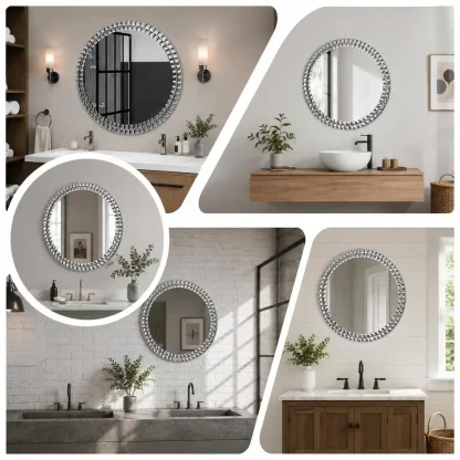 Miroir mural rond 60 cm — image 3