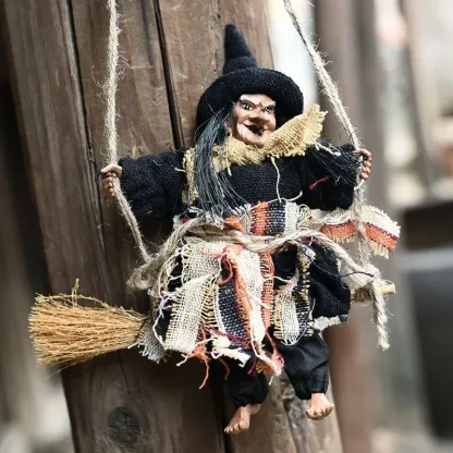 Poupée sorcière à suspendre — image 2