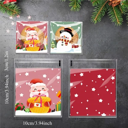 Sachets cellophane de Noël, lot de 100 à 300 — image 8