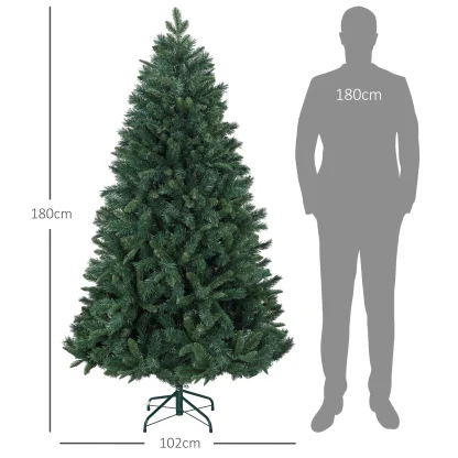 Sapin de Noël artificiel HOMCOM 180 cm — image 3
