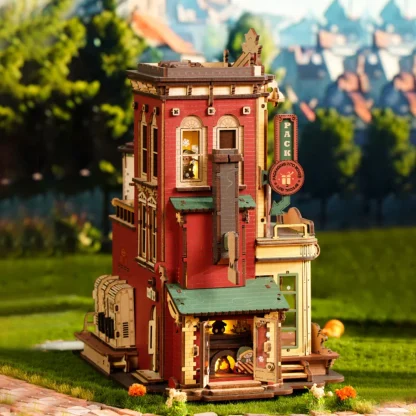 ROKR – Boîte à musique « Dream Gift Factory », puzzle 3D en bois — image 3