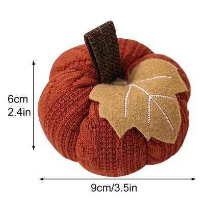 Citrouilles tricotées décoratives — image 7