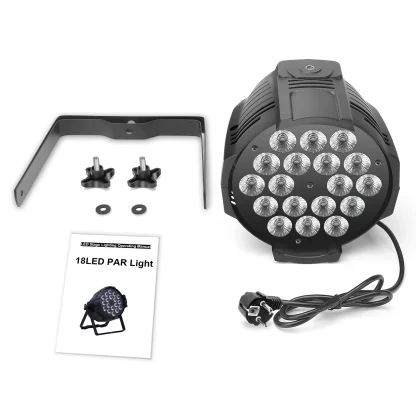 U'King – Lot de 4 projecteurs PAR LED RGBW 200 W, DMX — image 6