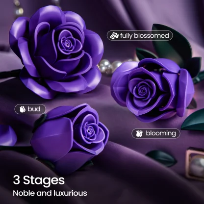 Ensemble de blocs de construction de Bouquet de Roses, fleurs artificielles, décoration de maison, briques florales de mariage, jouets, cadeau de noël, de saint-valentin pour adultes — image 5