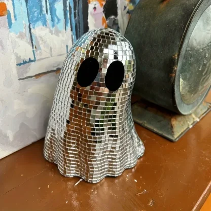 Figurine fantôme boule à facettes