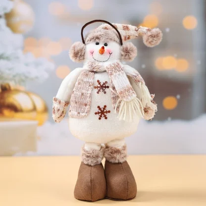 Poupée de noël télescopique, décorations de joyeux noël pour la maison, ornement de noël 2025, cadeaux de noël, nouvel an 2026 — image 32